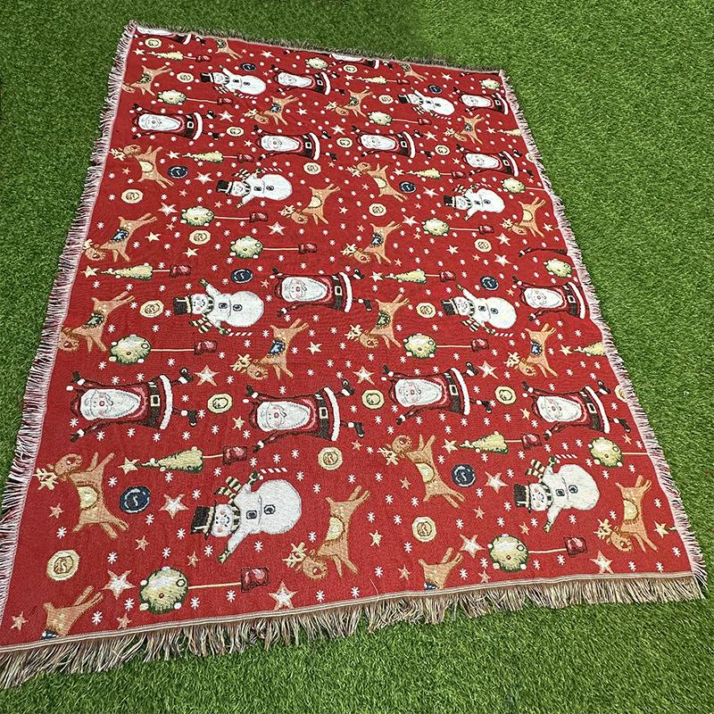 Nordic Christmas Decoration Throw Blanket with Fringe Xmas Christmas Blanket for Sofa Cover Carpet Bed Home Tapestry 220x160cm 160x220cm
Nordic Christmas Decoration Throw Blanket with Fringe Xmas Christmas Blanket for Sofa Cover Carpet Bed Home Tapestry 220x160cm 160x220cm