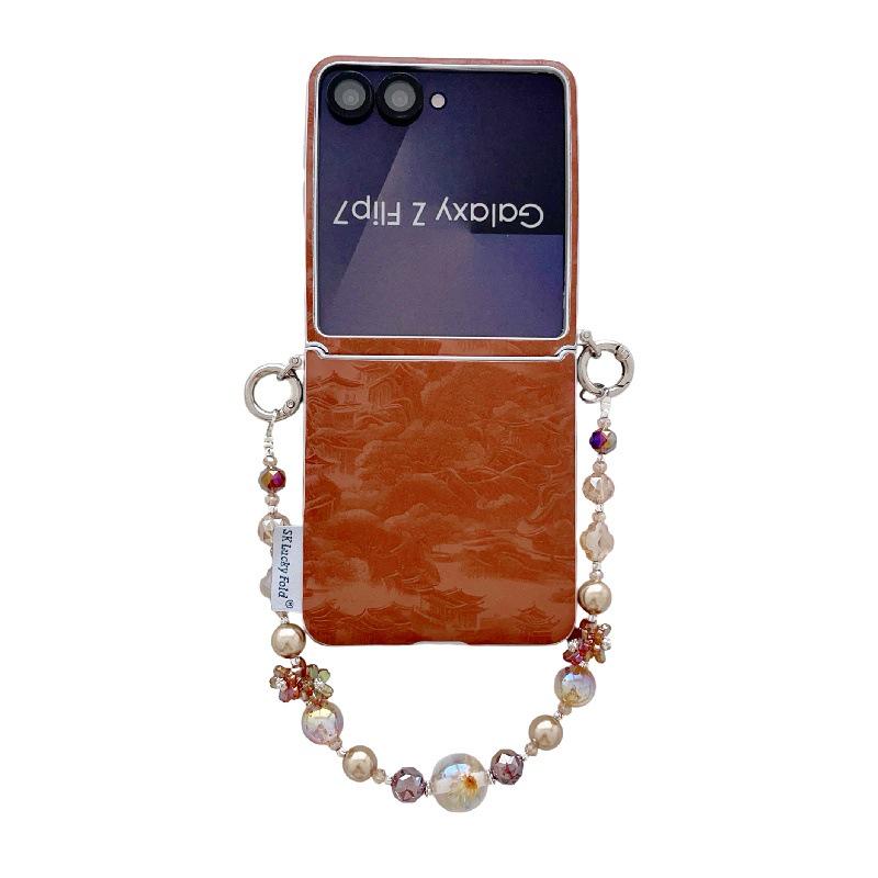 Samsung Z Flip7 Drop-Proof Case: Foldable Leather Sleeve with Landscape Design, Anti-Lost Wrist Strap, and Lanyard. Samsung Z Flip7 FE
Samsung Z Flip7 Drop-Proof Case: Foldable Leather Sleeve with Landscape Design, Anti-Lost Wrist Strap, and Lanyard. Samsung Z Flip7 FE