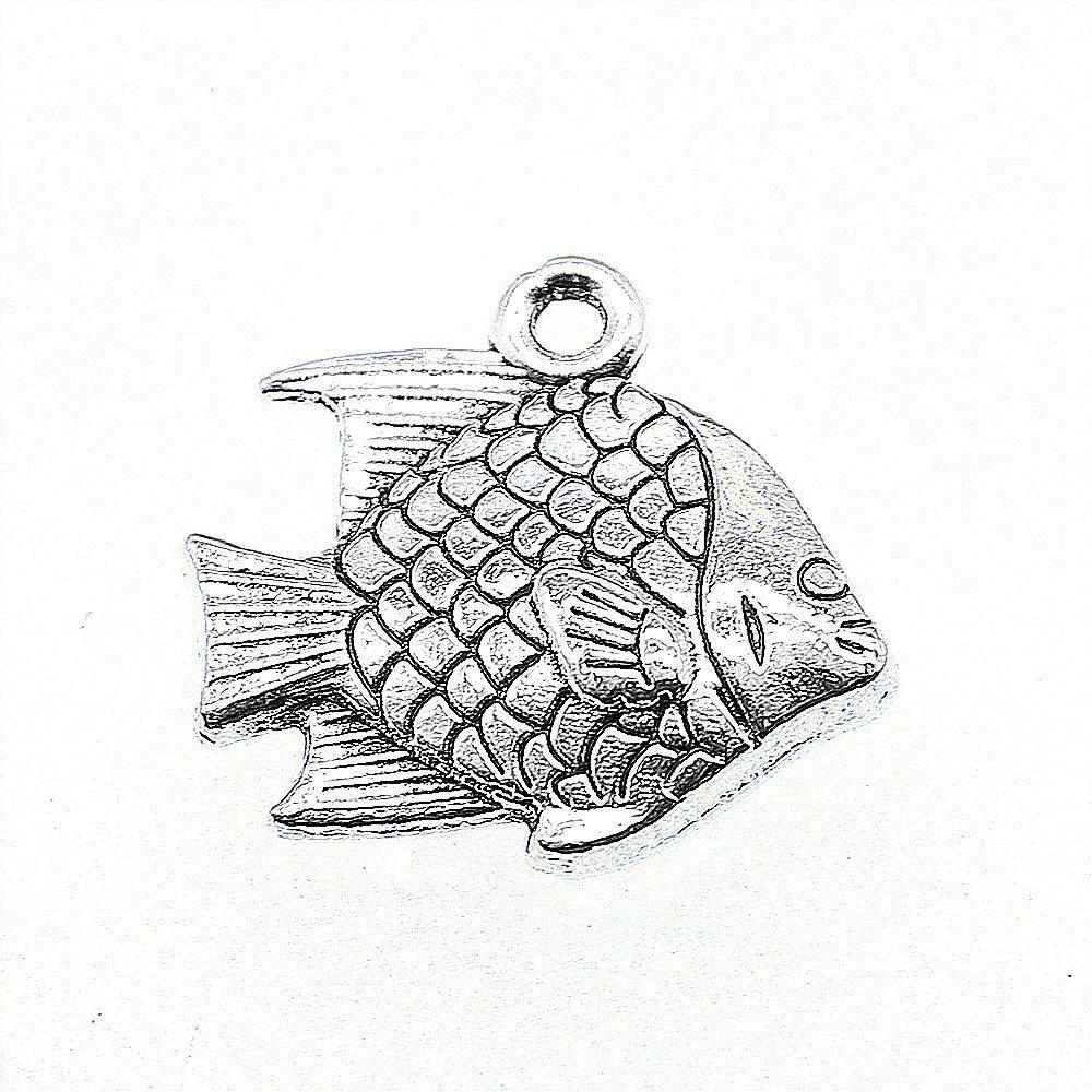 4шт подвески-рыбы античное серебро цвет цинковый сплав 17х16мм
4шт подвески-рыбы античное серебро цвет цинковый сплав 17х16мм