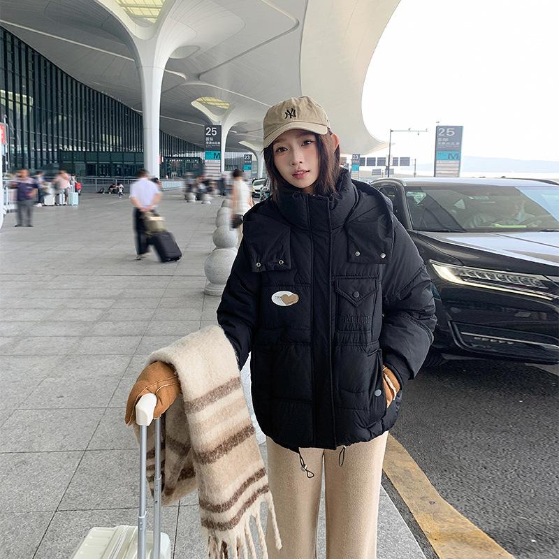 2025 Down Cotton Jacket Short Winter Korean New Hooded Loose Thickened Student Padded Jacket Casual Jacket M чёрный
2025 Down Cotton Jacket Short Winter Korean New Hooded Loose Thickened Student Padded Jacket Casual Jacket M чёрный