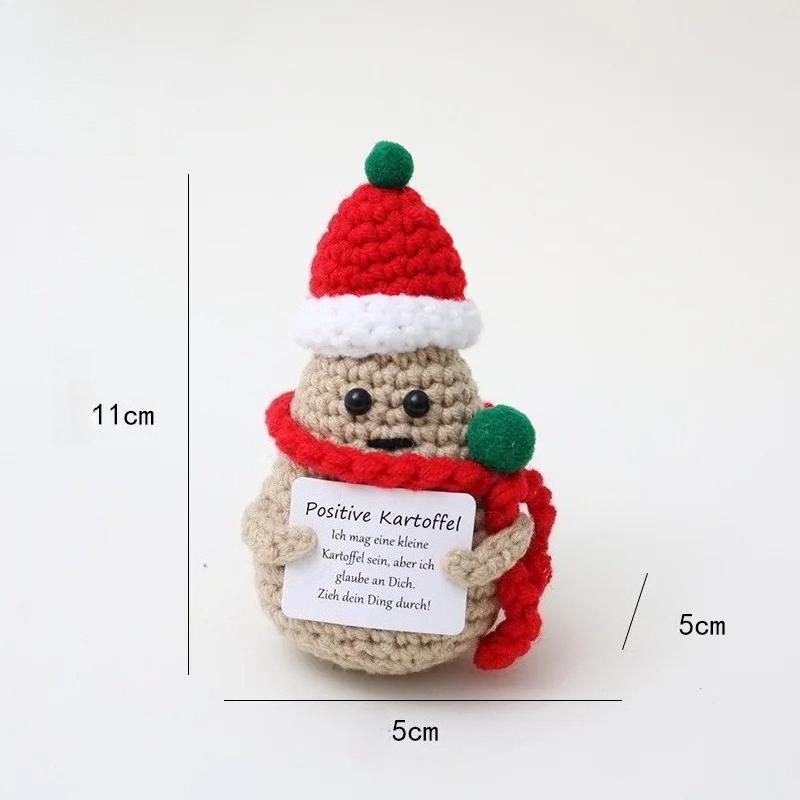 Christmas Crochet Dolls Cute Positive Crochet Animals Handmade Knitted Christmas Gift Decor
Christmas Crochet Dolls Cute Positive Crochet Animals Handmade Knitted Christmas Gift Decor