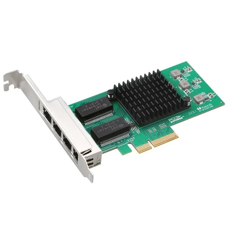 TXA034 PCI-E 4X 1G 4-портовый адаптер Gigabit Ethernet Сетевая карта I350-T4 Сетевой инструмент PCI Express
TXA034 PCI-E 4X 1G 4-портовый адаптер Gigabit Ethernet Сетевая карта I350-T4 Сетевой инструмент PCI Express