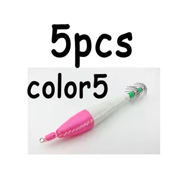 5pcs/pack 10.5cm/6g Luminous Double Layers Umbrella Squid Octopus Jigs Lure Glowing Artificial Wood Shrimp For Sea Fishing 10.5cm рожевий
5pcs/pack 10.5cm/6g Luminous Double Layers Umbrella Squid Octopus Jigs Lure Glowing Artificial Wood Shrimp For Sea Fishing 10.5cm рожевий