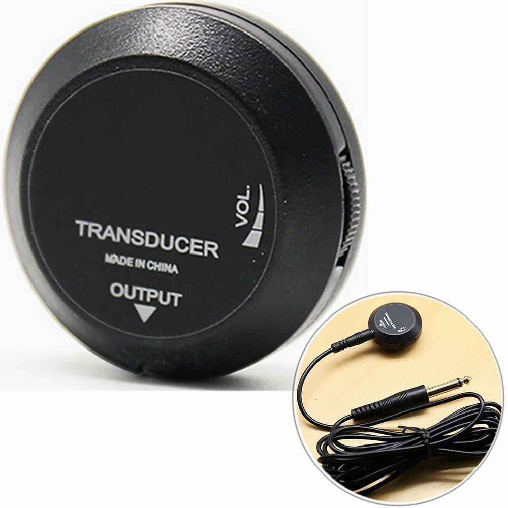 Luvay Piezo Pickup Contact Microphone Transducer for Guitar, Ukulele, Violin, Mandolin, Banjo, and Cello. Reusable Adhesive for Easy Installation. No
Luvay Piezo Pickup Contact Microphone Transducer for Guitar, Ukulele, Violin, Mandolin, Banjo, and Cello. Reusable Adhesive for Easy Installation. No