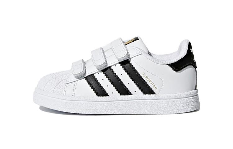 Adidas Originals SUPERSTAR CF Comfortable Abrasion Resistant Breathable Low top Kids Skateboarding Shoes White Black BZ0418 20
Adidas Originals SUPERSTAR CF Comfortable Abrasion Resistant Breathable Low top Kids Skateboarding Shoes White Black BZ0418 20