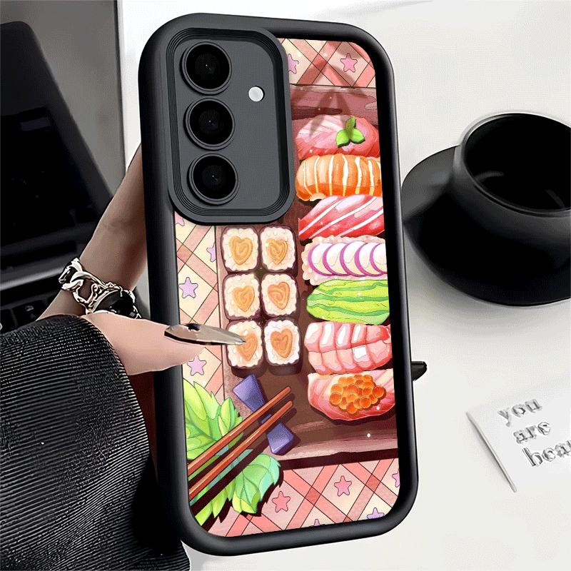 Delicious Sushi Bento Soft Phone Case for Samsung Galaxy S26 Ultra S25 Edge S24 S23 S22 Plus S21 S20 FE 5G Shell Silicone Funda Samsung S25 Plus
Delicious Sushi Bento Soft Phone Case for Samsung Galaxy S26 Ultra S25 Edge S24 S23 S22 Plus S21 S20 FE 5G Shell Silicone Funda Samsung S25 Plus