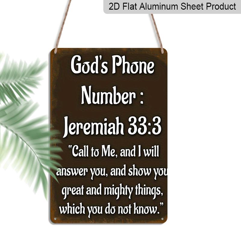 2D Flat Inspirational Faith Metal Sign, 12*8 Inch Aluminium Sign, Decorative Signs and Plaques That Inspire Faith, Rural Wall Decoration, Gift 20*30cm
2D Flat Inspirational Faith Metal Sign, 12*8 Inch Aluminium Sign, Decorative Signs and Plaques That Inspire Faith, Rural Wall Decoration, Gift 20*30cm