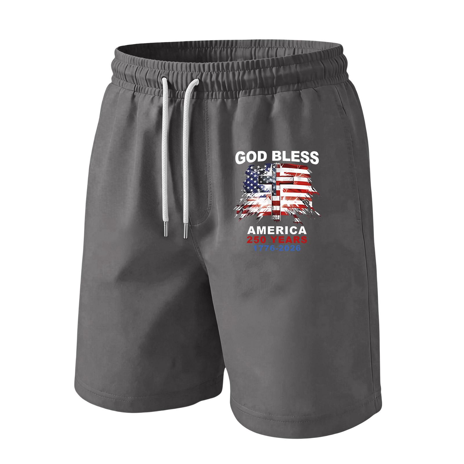 Men s Casual Drawstring Waist Shorts with Flag Print for Father s Day and Independence Day Celebration Comfortable Fit Relaxed Style XL срібний
Men s Casual Drawstring Waist Shorts with Flag Print for Father s Day and Independence Day Celebration Comfortable Fit Relaxed Style XL срібний