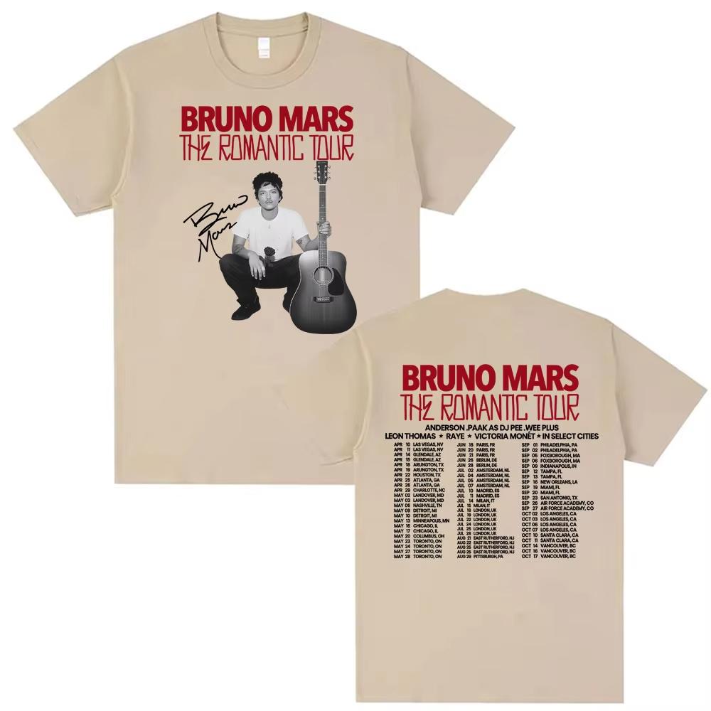 Bruno Mars The Romantic 2026 Tour Tshirts Men Women Clothing Vintage High Street T Shirts Cotton Oversized Short Sleeve T Shirt L
Bruno Mars The Romantic 2026 Tour Tshirts Men Women Clothing Vintage High Street T Shirts Cotton Oversized Short Sleeve T Shirt L