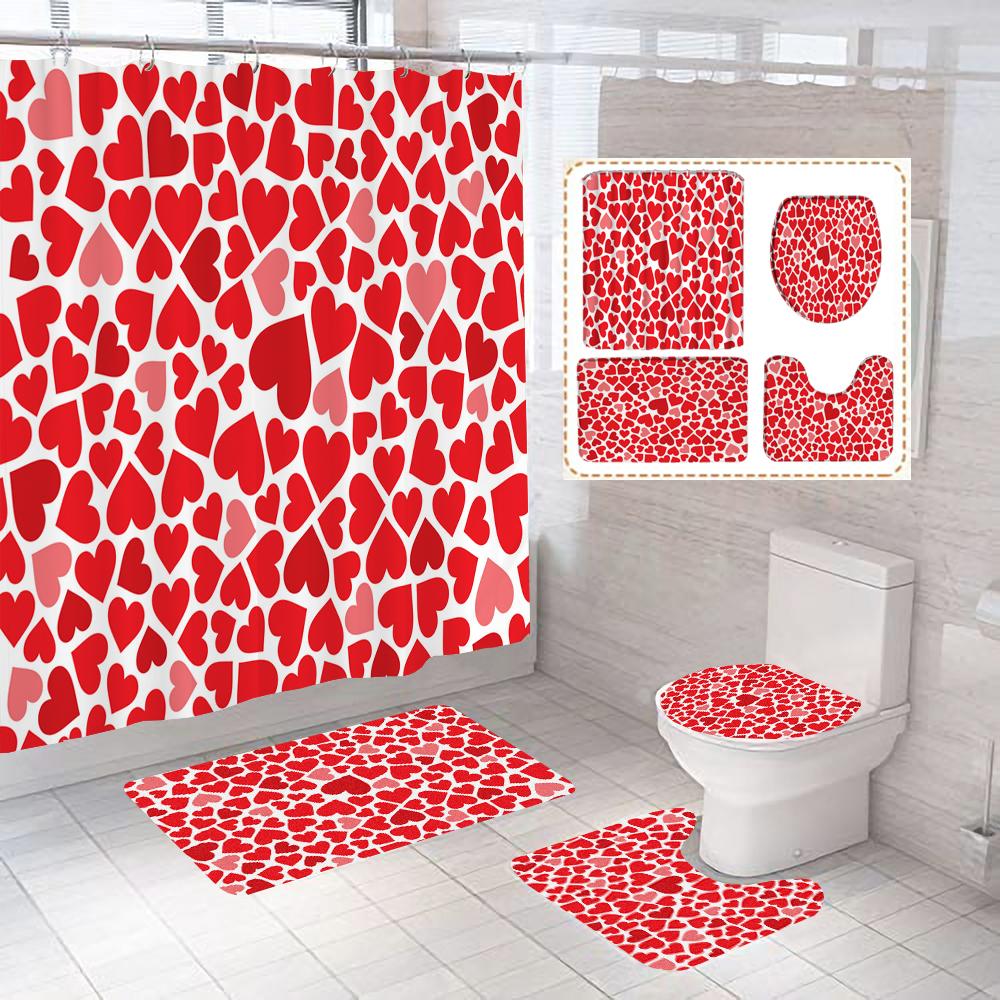 Pink Butterfly Flower Girl Print Shower Curtain With Hooks, Bathroom Mat Set Anti-Slip Bath Carpet Lover Valentines Home Decor W60H190(CM)-1 Pcs
Pink Butterfly Flower Girl Print Shower Curtain With Hooks, Bathroom Mat Set Anti-Slip Bath Carpet Lover Valentines Home Decor W60H190(CM)-1 Pcs
