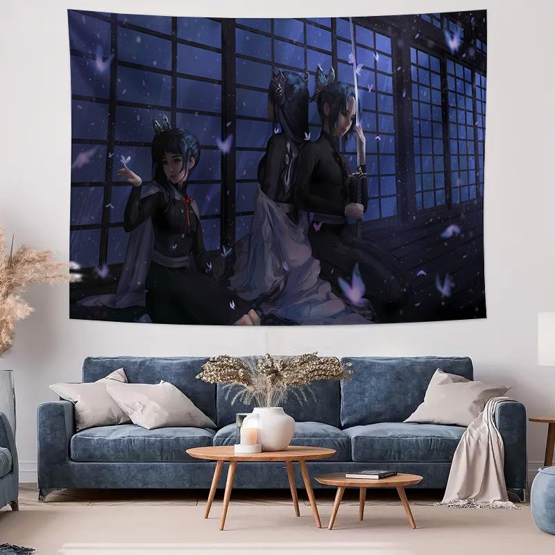 AnimeStyle Butterfly Dance Wall Tapestry Elegant Gentle Night Home Decor 74x94cm(29x37in)
AnimeStyle Butterfly Dance Wall Tapestry Elegant Gentle Night Home Decor 74x94cm(29x37in)