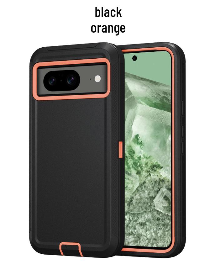 Google Pixel 8a/8 Pro Rugged Three-in-One Phone Case: Drop-Proof, Water-Resistant Pixel 8 Case Only оранжевый/чёрный
Google Pixel 8a/8 Pro Rugged Three-in-One Phone Case: Drop-Proof, Water-Resistant Pixel 8 Case Only оранжевый/чёрный
