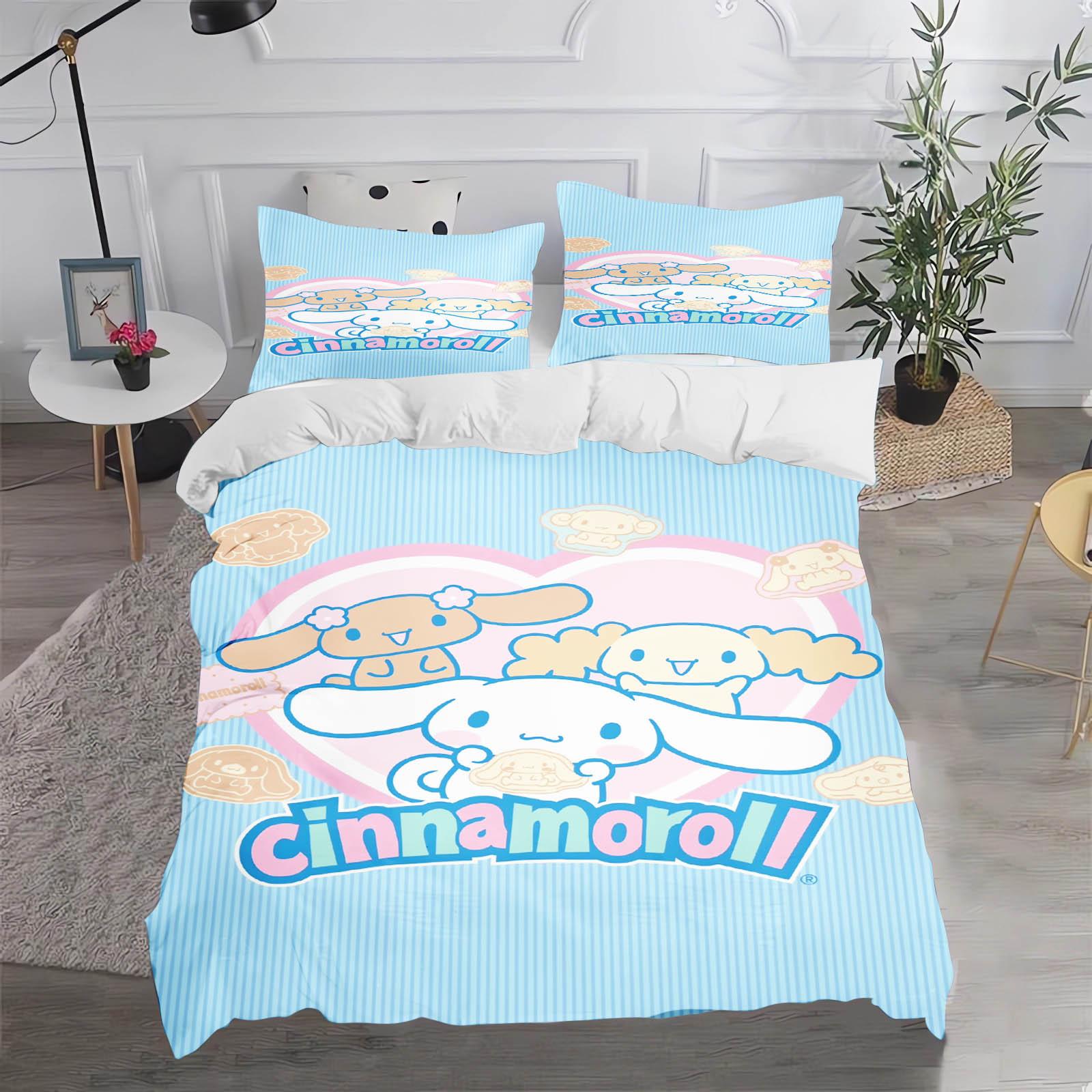 Comforter Cinnamoroll Sanrio Bedroom Children S Bedding Set Comforte Queen With Christmas Gifts Home Comforter (quilt)-EU Single(135*200cm)3pcs
Comforter Cinnamoroll Sanrio Bedroom Children S Bedding Set Comforte Queen With Christmas Gifts Home Comforter (quilt)-EU Single(135*200cm)3pcs