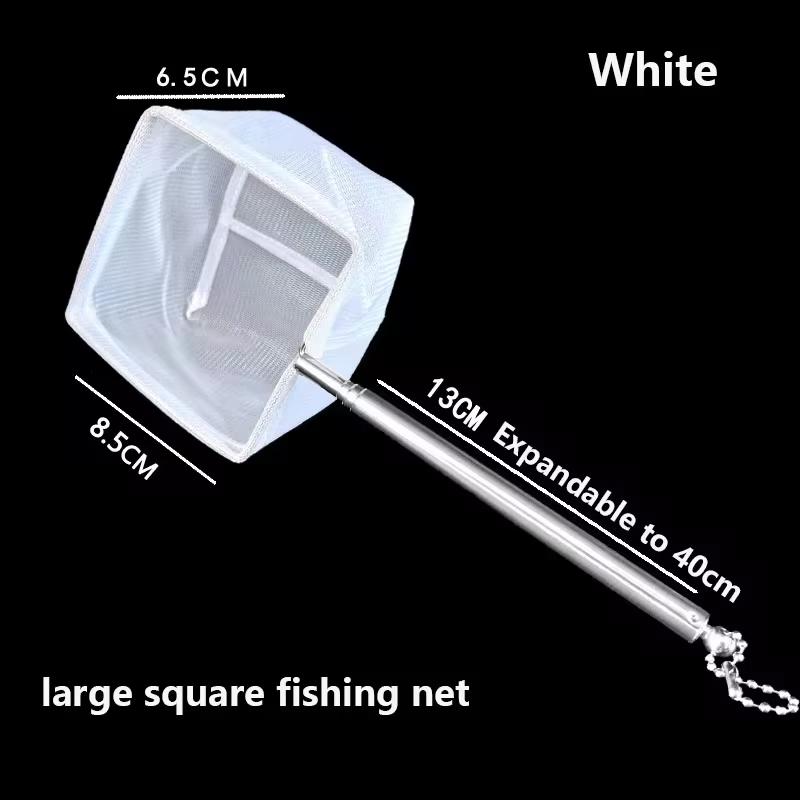 Aquarium Square Fishing Net With Suction Cup Extendable Long Handle Fishing Gear For Catching Fish Shrimp tank clean accessories
Aquarium Square Fishing Net With Suction Cup Extendable Long Handle Fishing Gear For Catching Fish Shrimp tank clean accessories