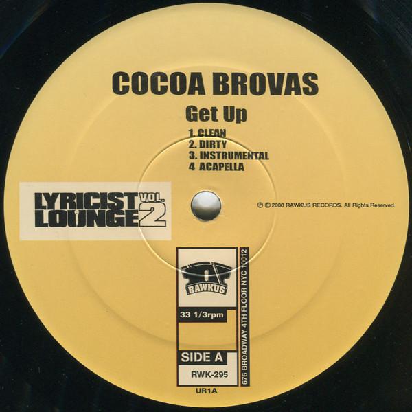 12inch Record COCOA BROVAZ / ROYCE DA 5 9 - Get Up / Let s Grow RWK295 Rawkus 2000 US Rap & Hip-Hop/R&B Used
12inch Record COCOA BROVAZ / ROYCE DA 5 9 - Get Up / Let s Grow RWK295 Rawkus 2000 US Rap & Hip-Hop/R&B Used