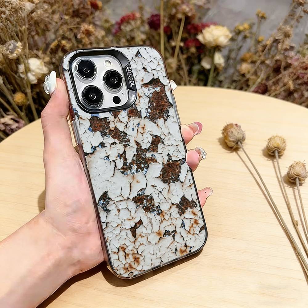 Retro Rust Design Phone Case For iPhone 17,16,15,14,13,12,11 Plus,Pro Max,XS,Colorful Silver Phone case Funda Cover iPhone12ProMax
Retro Rust Design Phone Case For iPhone 17,16,15,14,13,12,11 Plus,Pro Max,XS,Colorful Silver Phone case Funda Cover iPhone12ProMax
