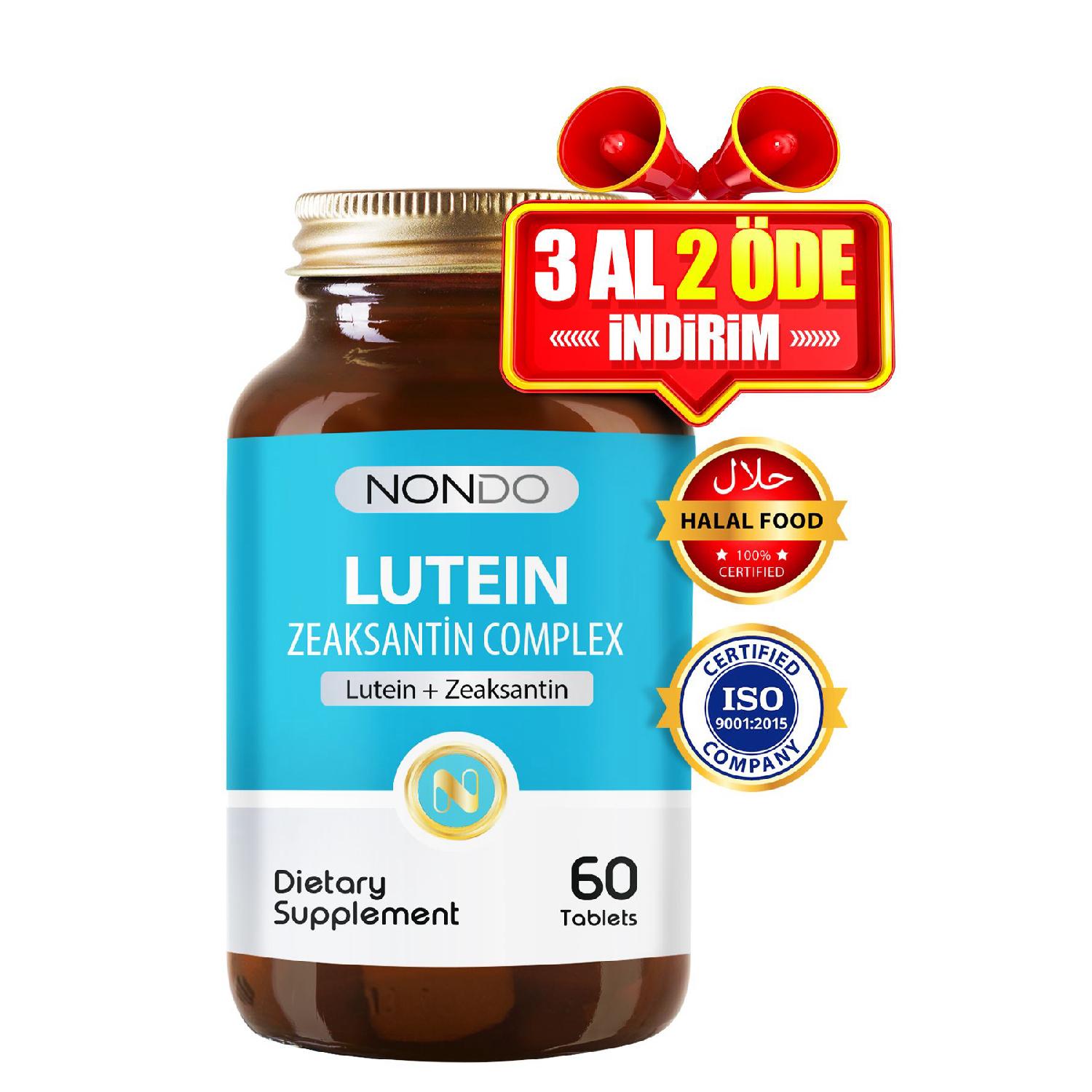 Lutein Zeakantin Complex 60 Tablet (astaxantin Selenium Zinc Vitamin 6 Different Vitamins)
Lutein Zeakantin Complex 60 Tablet (astaxantin Selenium Zinc Vitamin 6 Different Vitamins)