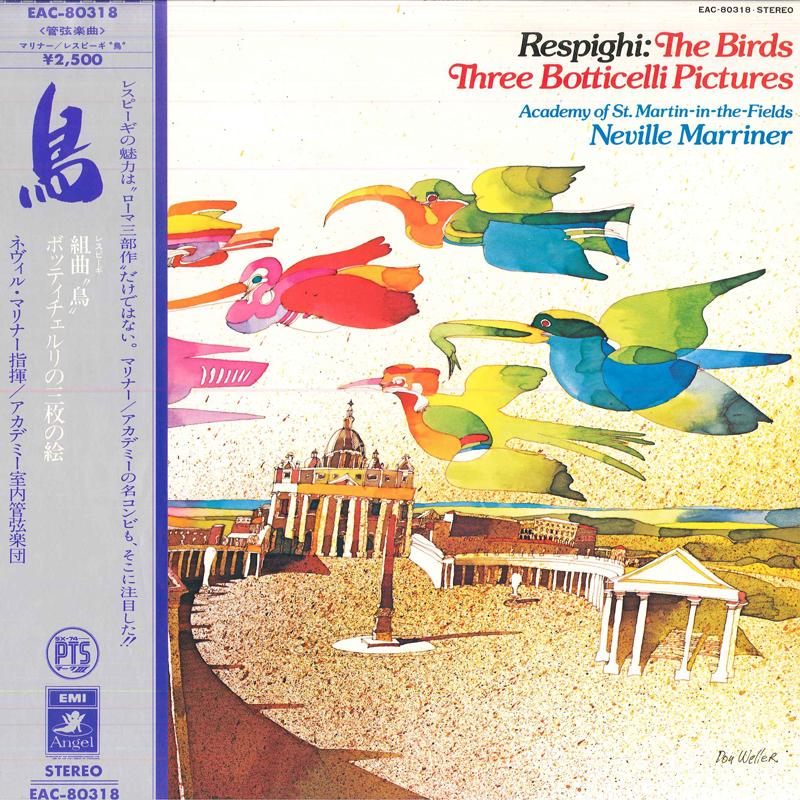 LP Record NEVILLE MARRINER - Respighi/(the Birds)(three Botticel EAC80318 ANGEL - Japan Classical Used
LP Record NEVILLE MARRINER - Respighi/(the Birds)(three Botticel EAC80318 ANGEL - Japan Classical Used