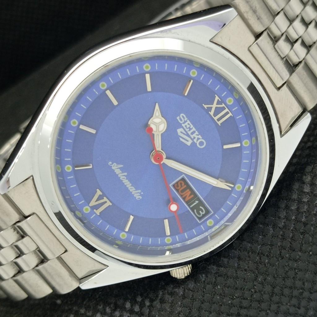 REFURBISHED VINTAGE SEIKO 5 AUTOMATIC JAPAN MENS D/D BLUE WATCH 587c-a308754-9 SKU587c-a308754 
REFURBISHED VINTAGE SEIKO 5 AUTOMATIC JAPAN MENS D/D BLUE WATCH 587c-a308754-9 SKU587c-a308754