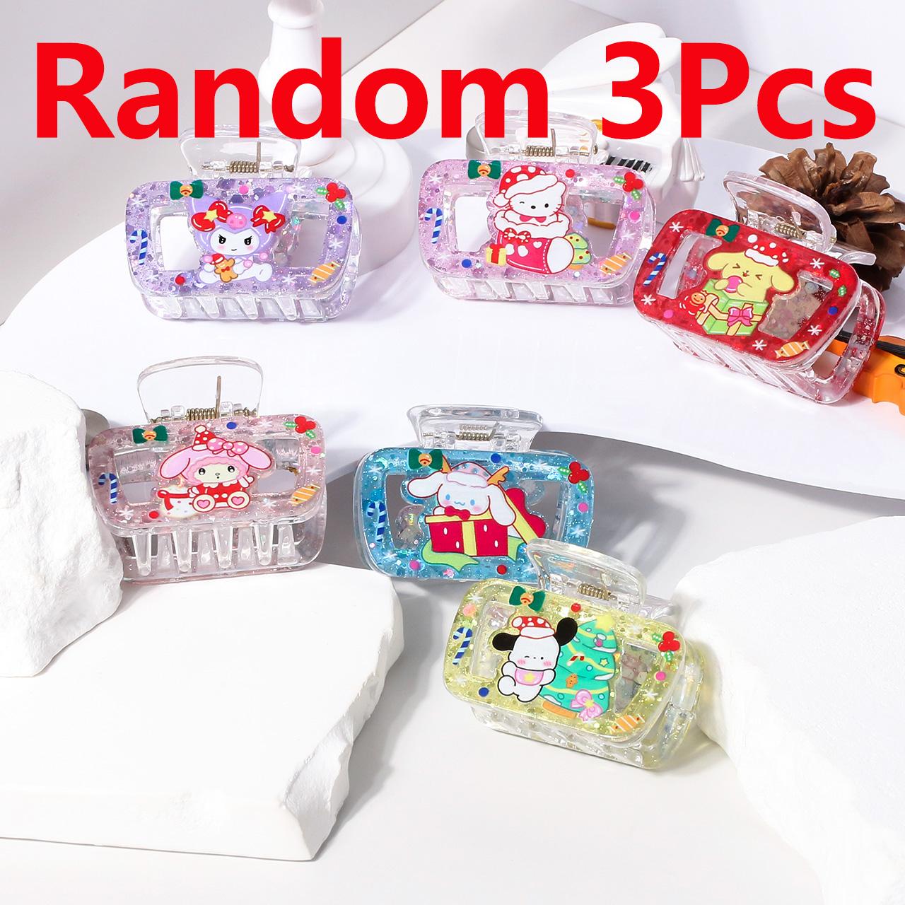 1PC/Random 3Pcs Cute Sanrio Hello Kitty hair claw, My Melody hair accessories
1PC/Random 3Pcs Cute Sanrio Hello Kitty hair claw, My Melody hair accessories