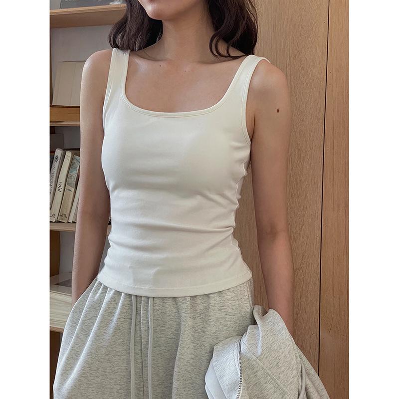 Square Neck Spaghetti Strap Yoga Tank Top for Women - 4 Colors, New Summer Arrival W750B One Size (80-110cm)
Square Neck Spaghetti Strap Yoga Tank Top for Women - 4 Colors, New Summer Arrival W750B One Size (80-110cm)