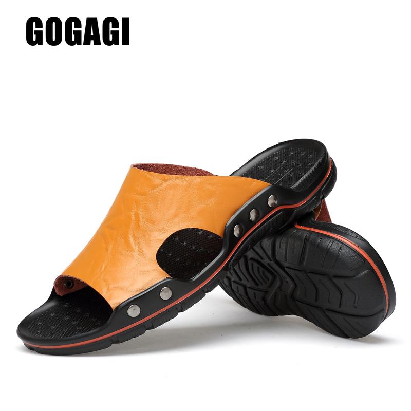 2022 Summer Men Slippers Beach Sandals High Quality Comfort Lightweight Men Leather Casual Shoes Large Size Roman Sandals 38-47
2022 Summer Men Slippers Beach Sandals High Quality Comfort Lightweight Men Leather Casual Shoes Large Size Roman Sandals 38-47