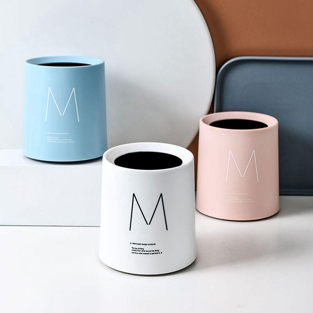 Organizer Nordic Style Multi-use Storage Bucket Desktop Dustbin Garbage Basket Waste Bin Trash Can orange-Letter M
Organizer Nordic Style Multi-use Storage Bucket Desktop Dustbin Garbage Basket Waste Bin Trash Can orange-Letter M