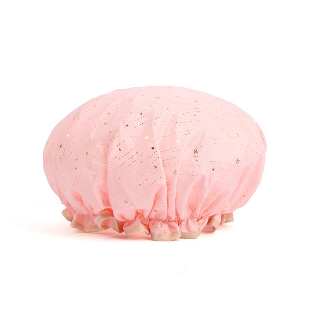 Reusable Donut Shape Waterproof Shower Cap Elastic Hair Bath Cap for Women Spa Salon Shower Swimming
Reusable Donut Shape Waterproof Shower Cap Elastic Hair Bath Cap for Women Spa Salon Shower Swimming