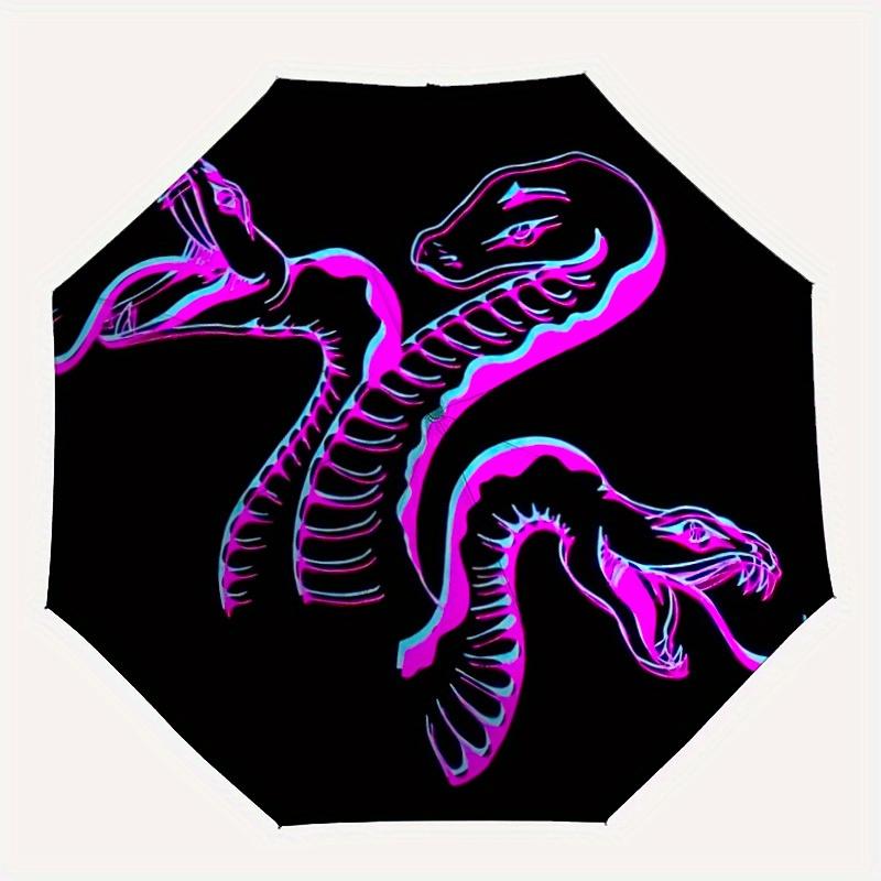 1pc Neon Snake Art Automatic Open/close Folding Umbrella, Compact Portable Travel Umbrella, Durable Construction yy250809110
1pc Neon Snake Art Automatic Open/close Folding Umbrella, Compact Portable Travel Umbrella, Durable Construction yy250809110