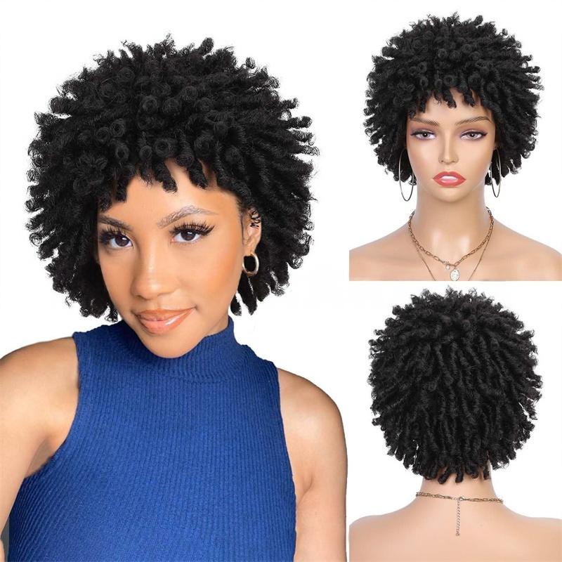 Synthetic Braided Wigs for Women Crochet Twist Hair Short Afro Wig Ladies Dreadlock Wig Brown Daily Curly Cool Girl Bouncy
Synthetic Braided Wigs for Women Crochet Twist Hair Short Afro Wig Ladies Dreadlock Wig Brown Daily Curly Cool Girl Bouncy