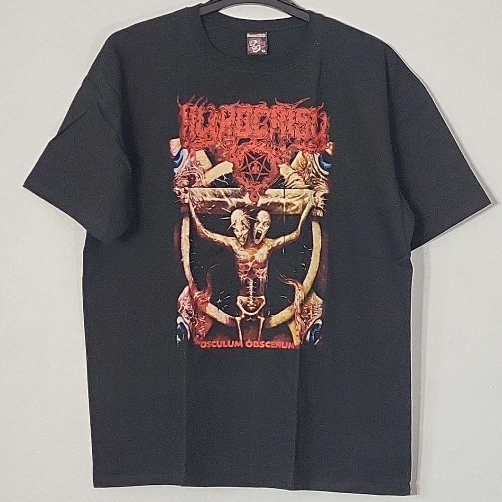 HYPOCRISY Osculum Obscenum XL T-Shirt Black Mens Band Logo Unisex T-Shirt XXXXL
HYPOCRISY Osculum Obscenum XL T-Shirt Black Mens Band Logo Unisex T-Shirt XXXXL