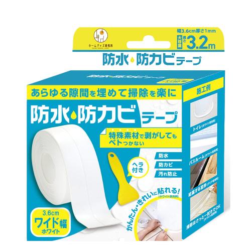 Wide Gap Tape, Masking Tape, White, Gap Putty, Anti-Mold Tape, 3.6cm Wide, White
Wide Gap Tape, Masking Tape, White, Gap Putty, Anti-Mold Tape, 3.6cm Wide, White