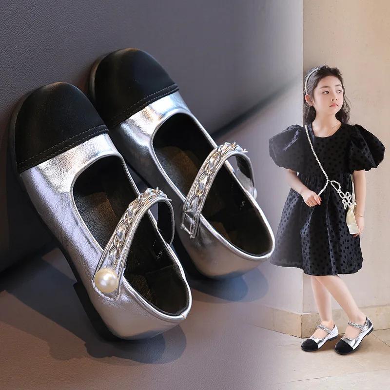 Новые туфли принцессы из кожи для девочек, пэчворк, классические детские балетки, модные, весенне-осенние, детская повседневная школьная обувь для выступлений 29
Новые туфли принцессы из кожи для девочек, пэчворк, классические детские балетки, модные, весенне-осенние, детская повседневная школьная обувь для выступлений 29