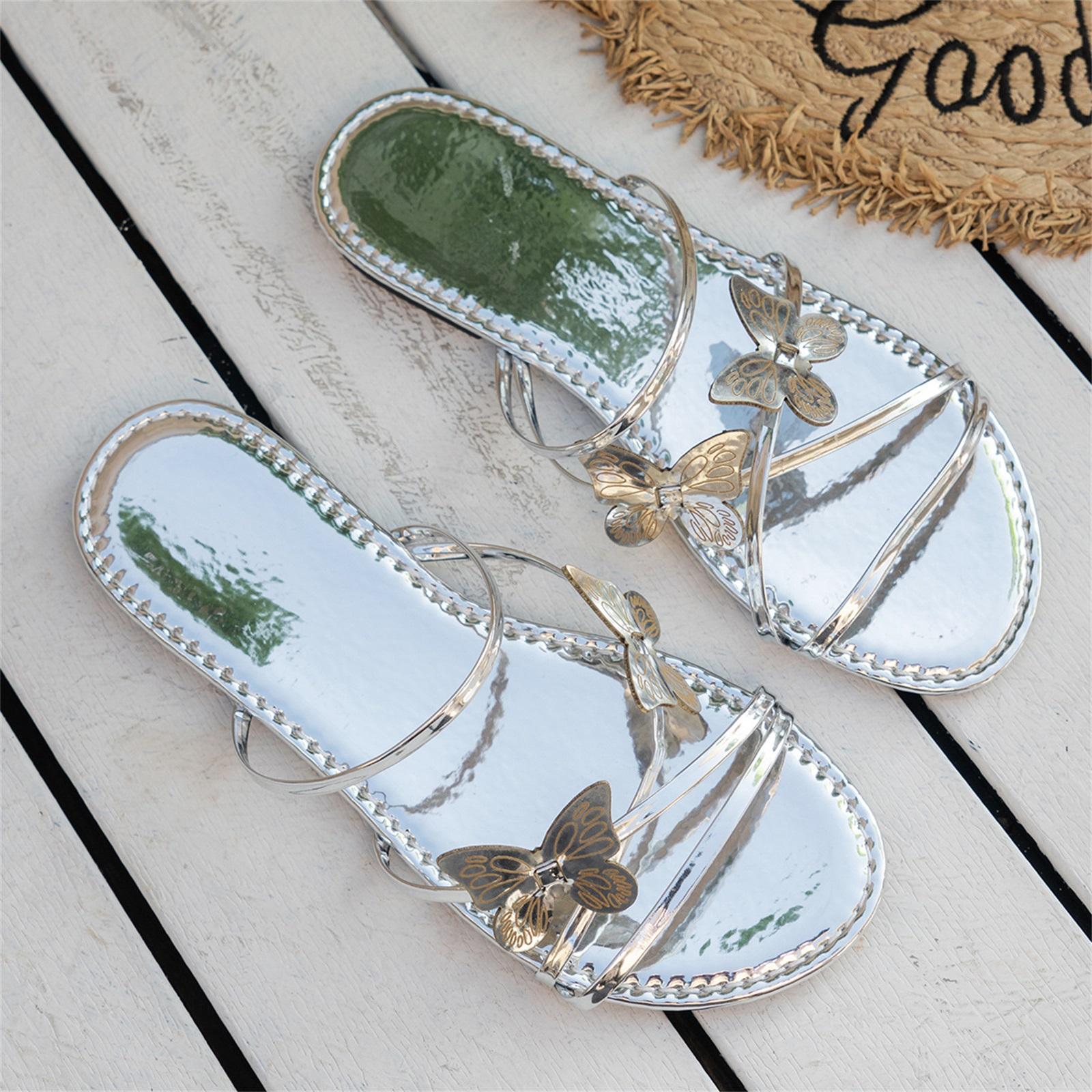 Women s Fashion Plus-Size Casual Butterfly-Cross Strap Sandals 43 срібний
Women s Fashion Plus-Size Casual Butterfly-Cross Strap Sandals 43 срібний