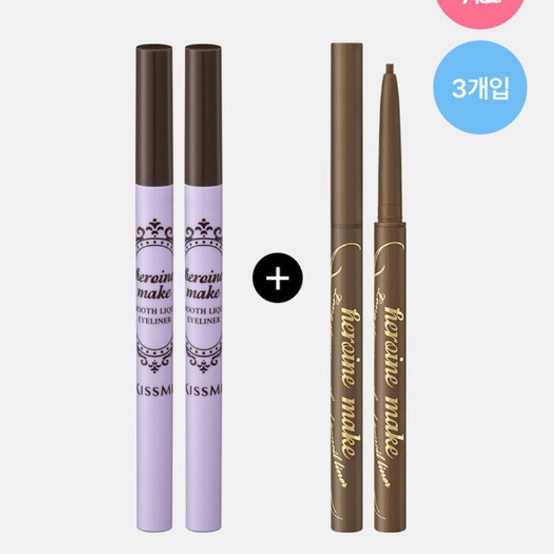 Eyeliner N 2 pcs + Gel Pencil Liner 1 pc 03 Charcoal Brown N+03 Charcoal Brown N
Eyeliner N 2 pcs + Gel Pencil Liner 1 pc 03 Charcoal Brown N+03 Charcoal Brown N