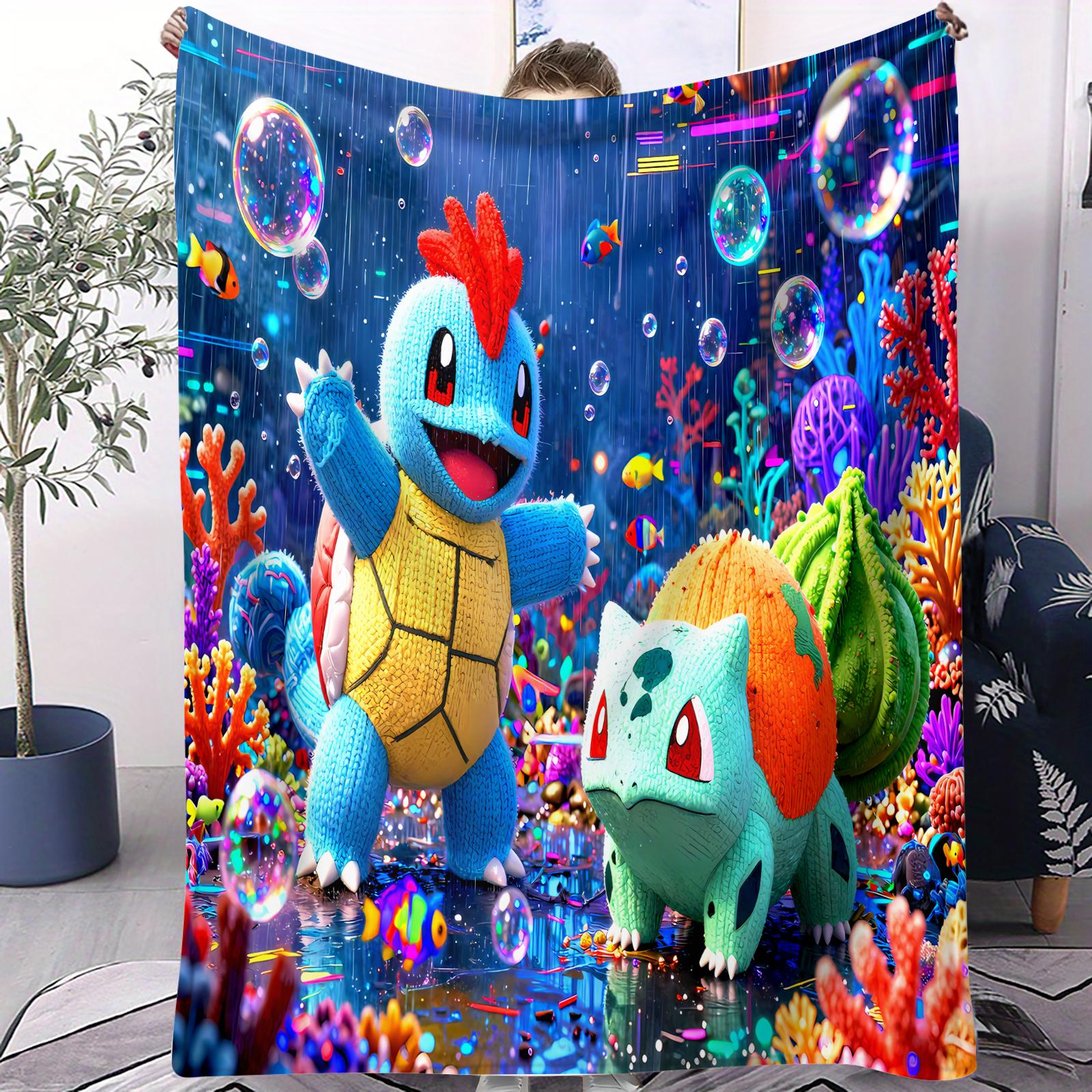 Hot Pokemon Pikachu Anime Sci Fi Design Blanket Hairy Small Cover Blanket Children Adults Sofa Meal Mat Sofa Bed Birthday Gift 70x100cm
Hot Pokemon Pikachu Anime Sci Fi Design Blanket Hairy Small Cover Blanket Children Adults Sofa Meal Mat Sofa Bed Birthday Gift 70x100cm