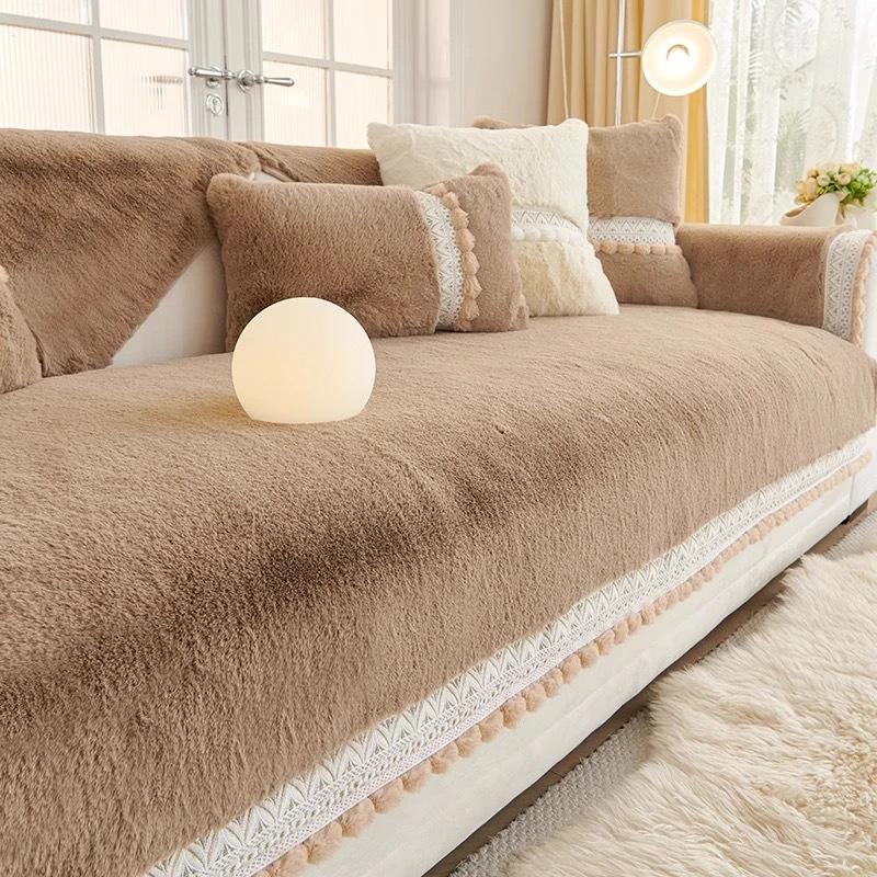 New Thick Rabbit Plush Straight Sofa Pad Non Slip Protector Simple Modern Design for Winter Autumn 70*70cm
New Thick Rabbit Plush Straight Sofa Pad Non Slip Protector Simple Modern Design for Winter Autumn 70*70cm