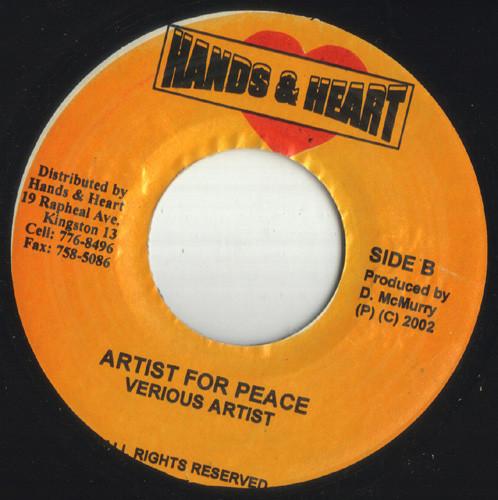 7inch Record VARIOUS / MYSTRO - Artist For Peace / Shorty NONE Hands & Heart 2002 Jamaica Reggae, Ska & Dub Used
7inch Record VARIOUS / MYSTRO - Artist For Peace / Shorty NONE Hands & Heart 2002 Jamaica Reggae, Ska & Dub Used