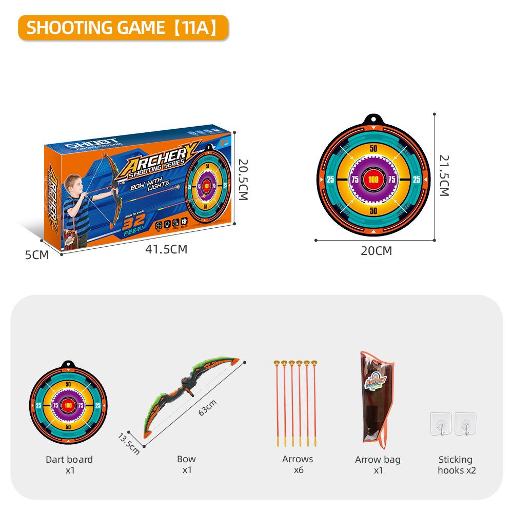 Світловий присосок лук і стріли іграшка для початківців видання для дітей стрільба з лука та стріли іграшка костюм 3 роки чорний
Світловий присосок лук і стріли іграшка для початківців видання для дітей стрільба з лука та стріли іграшка костюм 3 роки чорний