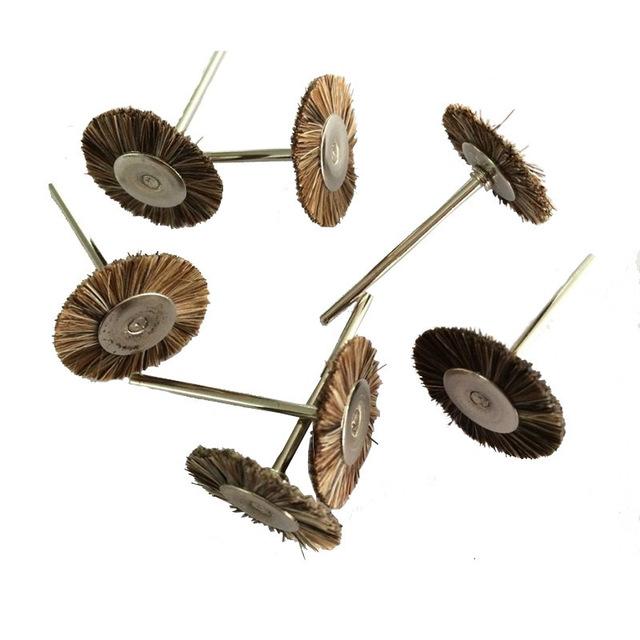 10 шт./пакет, щетки для полировки зубов, шерстяные колеса, ткань, хлопок, конский волос, полировщик зубов, низкая скорость, прямой наконечник 10 pcs Horse hair коричневый
10 шт./пакет, щетки для полировки зубов, шерстяные колеса, ткань, хлопок, конский волос, полировщик зубов, низкая скорость, прямой наконечник 10 pcs Horse hair коричневый