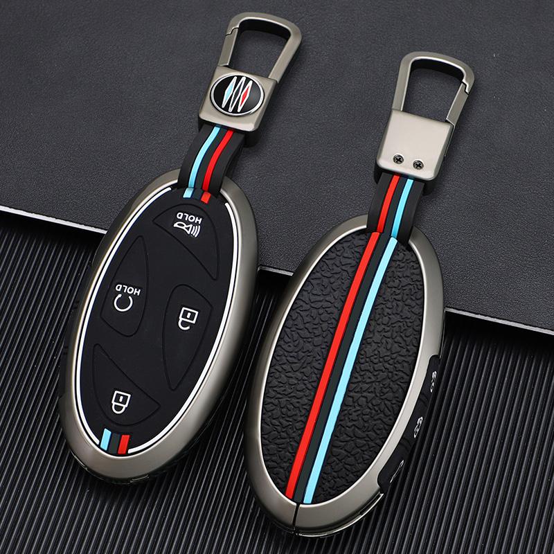 Zinc Alloy Car Remote Key Case Cover Shell for Hyundai IONIQ 6 New Grand Prix GN7 Kona Protector Holder Key Fob Bag Accessories
Zinc Alloy Car Remote Key Case Cover Shell for Hyundai IONIQ 6 New Grand Prix GN7 Kona Protector Holder Key Fob Bag Accessories