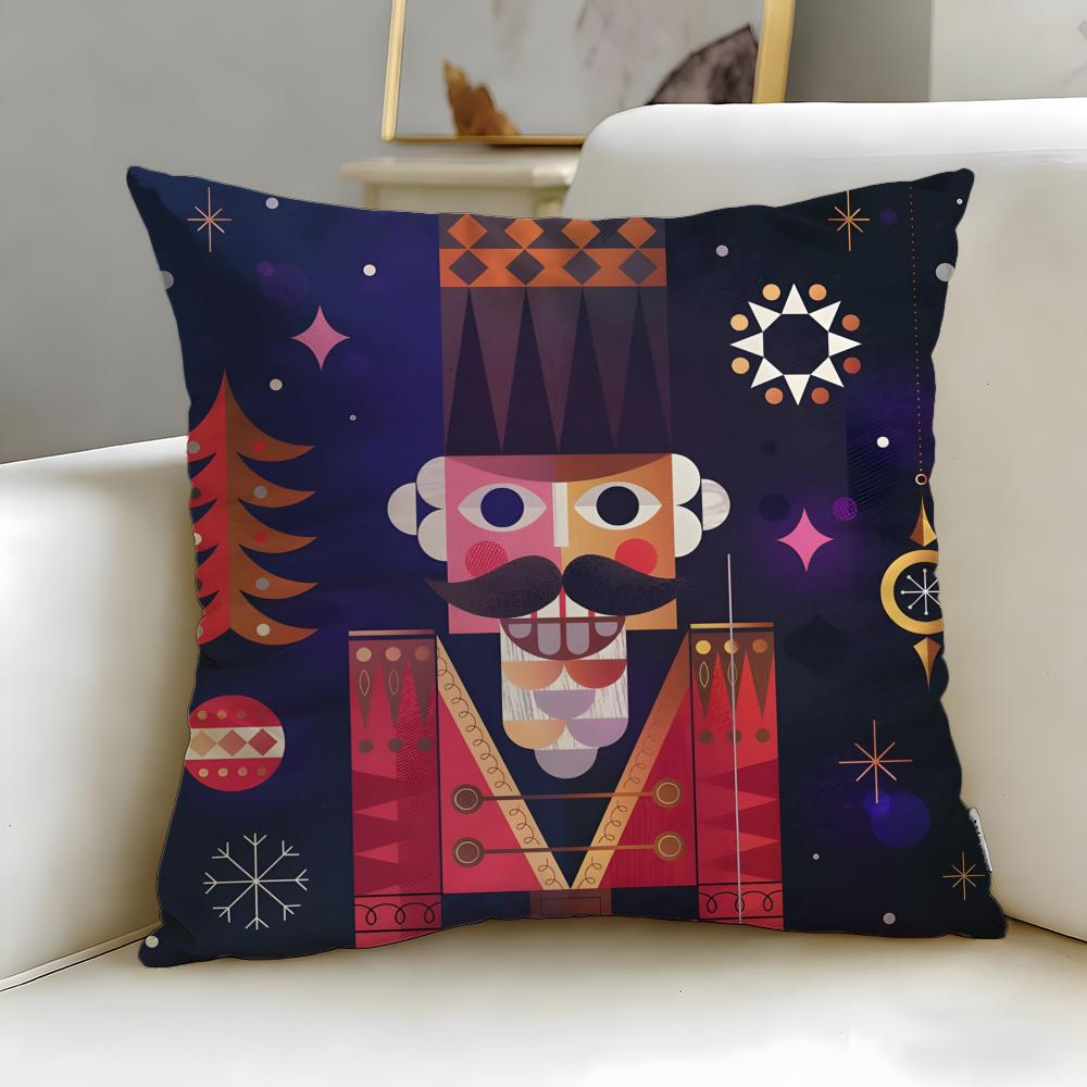 classic theme Nutcracker Soldier Cushion Cover Soft EasyWash Pillow Case Versatile for Couch Bed Travel and Office 30X30cm
classic theme Nutcracker Soldier Cushion Cover Soft EasyWash Pillow Case Versatile for Couch Bed Travel and Office 30X30cm