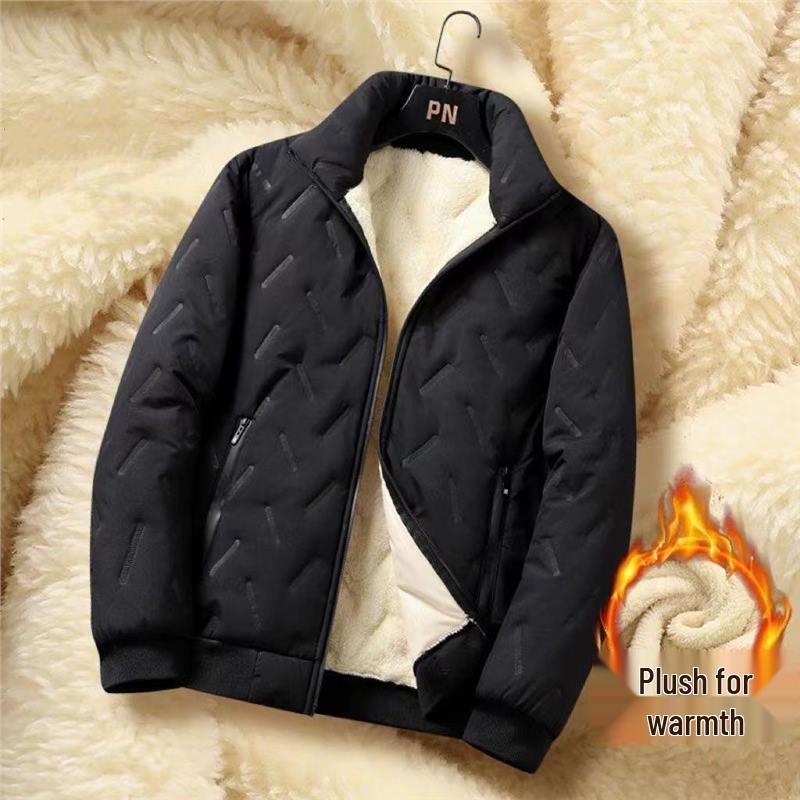 Men s Winter Warm Fleece-Lined Coat - Dirt & Wear Resistant, Loose Fit XL (120-135 jin)
Men s Winter Warm Fleece-Lined Coat - Dirt & Wear Resistant, Loose Fit XL (120-135 jin)