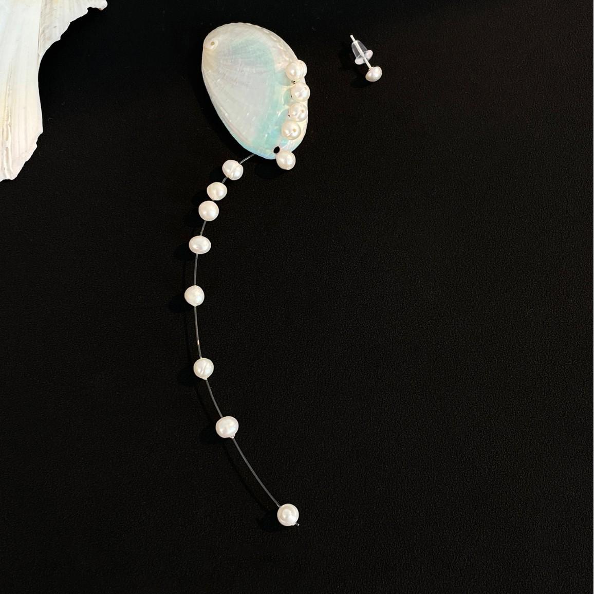 Silver Needle Freshwater Pearl Shell Tassel Earrings Seaside Holiday Wind Earrings Personality Niche Design Earrings Wholesale
Silver Needle Freshwater Pearl Shell Tassel Earrings Seaside Holiday Wind Earrings Personality Niche Design Earrings Wholesale