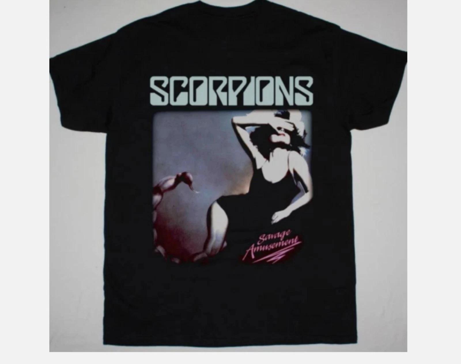 SCORPIONS SAVAGE AMUSEMENT 1988 100% Cotton T-shirt Mens Tees Top Unisex Cotton Tee M
SCORPIONS SAVAGE AMUSEMENT 1988 100% Cotton T-shirt Mens Tees Top Unisex Cotton Tee M