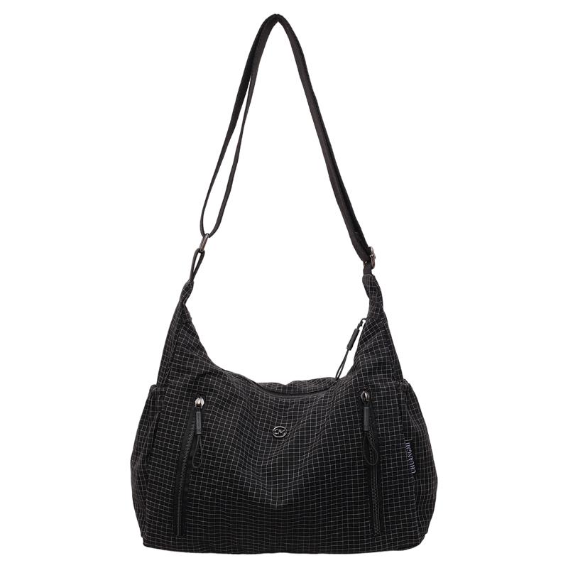 Check Crossbody Bag Women s Large Capacity Commuter Shoulder Bag чорний
Check Crossbody Bag Women s Large Capacity Commuter Shoulder Bag чорний