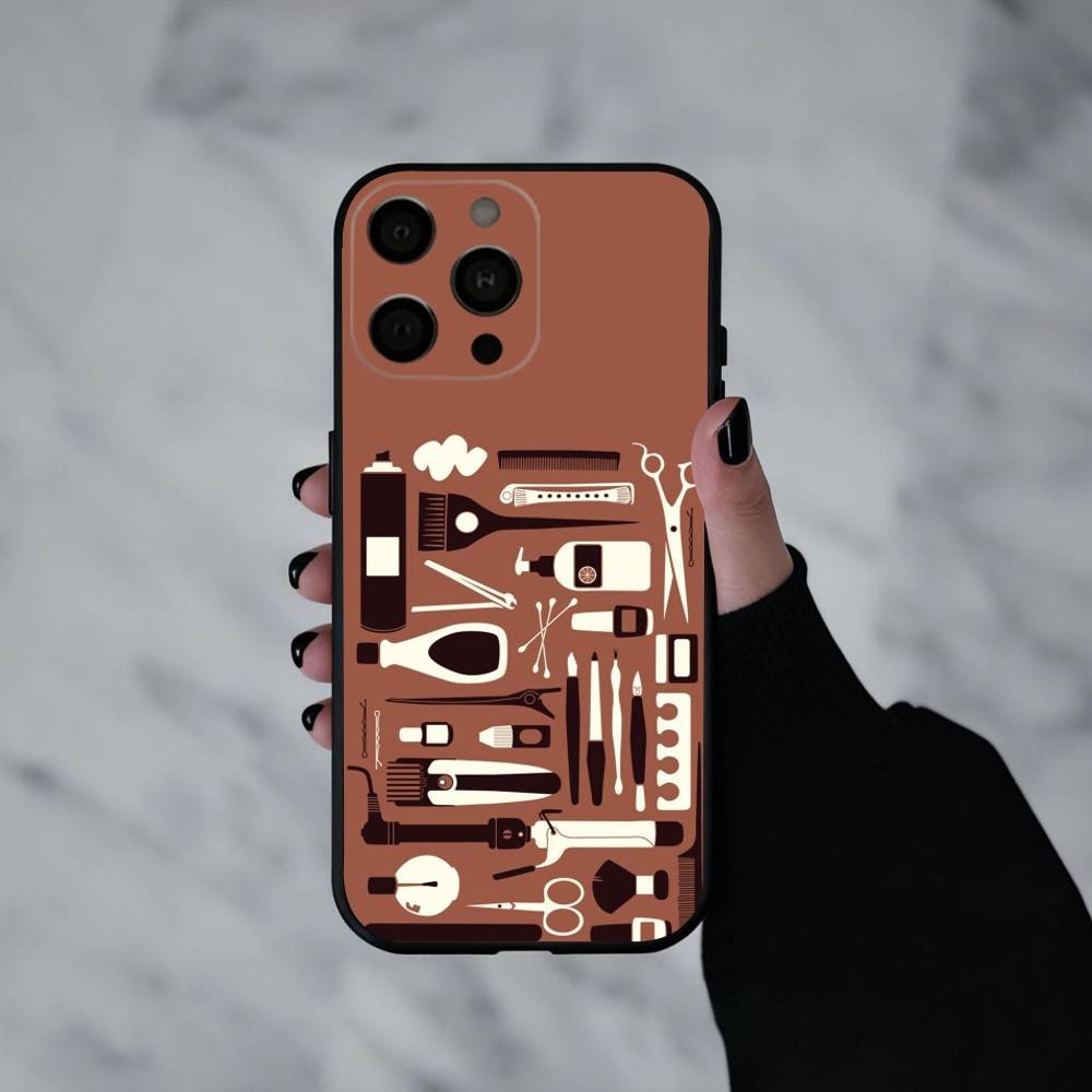 Barber Shop H-Hair Stylist Salon ART Phone Case For iPhone 17pro,16,15,14,13,12,11 Plus,Pro Max,XS,Soft Silicone Black Cover iPhone16e
Barber Shop H-Hair Stylist Salon ART Phone Case For iPhone 17pro,16,15,14,13,12,11 Plus,Pro Max,XS,Soft Silicone Black Cover iPhone16e