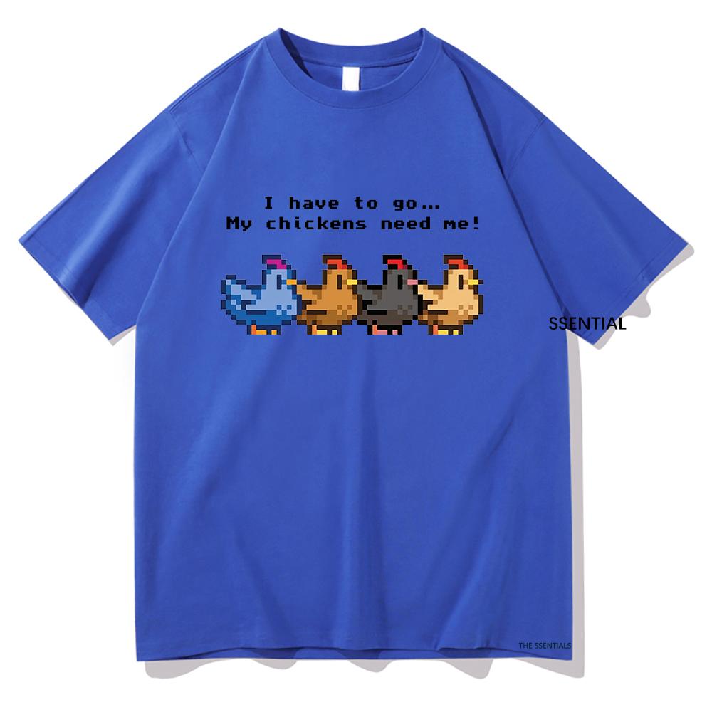 Stardew Valley I Have To Go My Chickens Need Me Tshirt UnisexWomen Clothing Harajuku Tshirt Unisex Cotton Tops Graphic T Shirts S
Stardew Valley I Have To Go My Chickens Need Me Tshirt UnisexWomen Clothing Harajuku Tshirt Unisex Cotton Tops Graphic T Shirts S