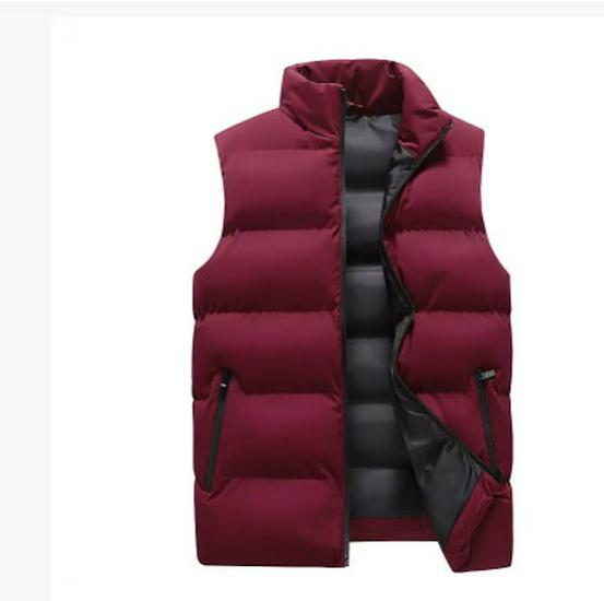 Men s European Size Casual Warm Down Vest for Autumn/Winter M вина червоного кольору
Men s European Size Casual Warm Down Vest for Autumn/Winter M вина червоного кольору