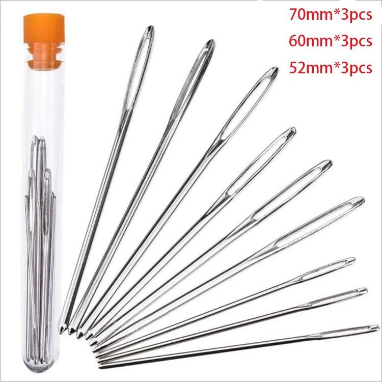 Large Eye Hand Sewing Needles Kit, Big Eye Stitching Needles for Yarn, Embroidery & Jewelry Beading, Household Sewing Acce
Large Eye Hand Sewing Needles Kit, Big Eye Stitching Needles for Yarn, Embroidery & Jewelry Beading, Household Sewing Acce